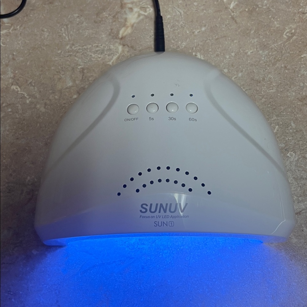 White UV LED Nail Lamp